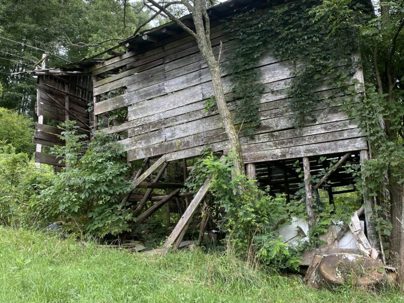 Over 100-Year-Old Tobacco Barn - authentic antique wood for collectors