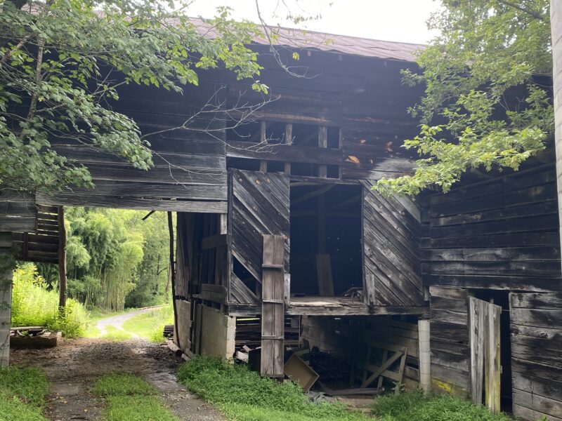 Over 100-Year-Old Tobacco Barn - authentic antique wood for collectors