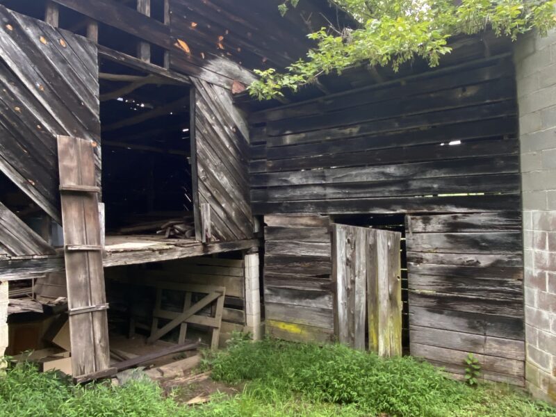 Over 100-Year-Old Tobacco Barn - authentic antique wood for collectors