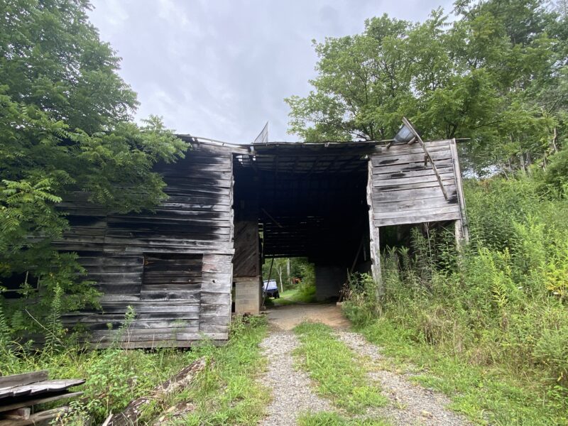 Over 100-Year-Old Tobacco Barn - authentic antique wood for collectors