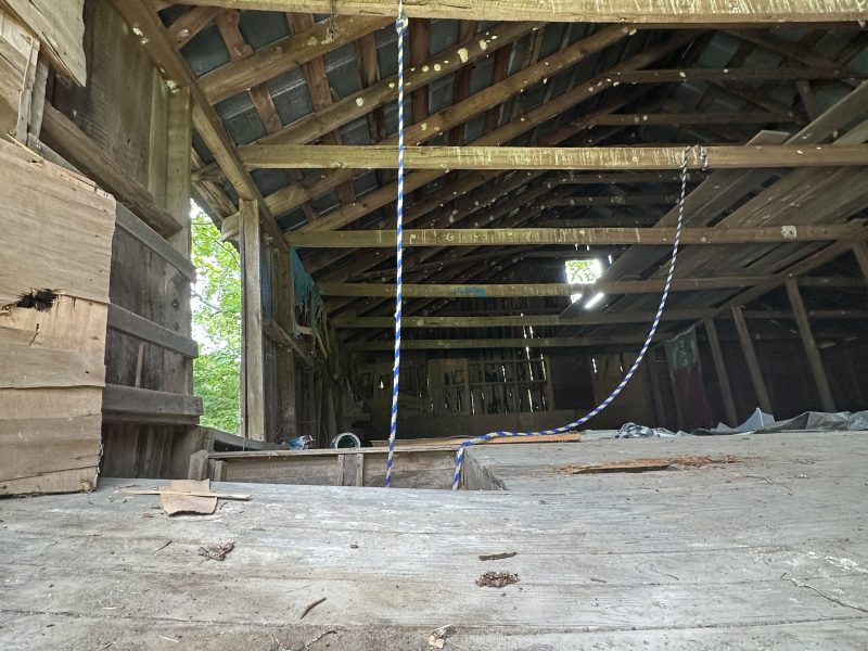 Old barn with a lot of wood in great shape