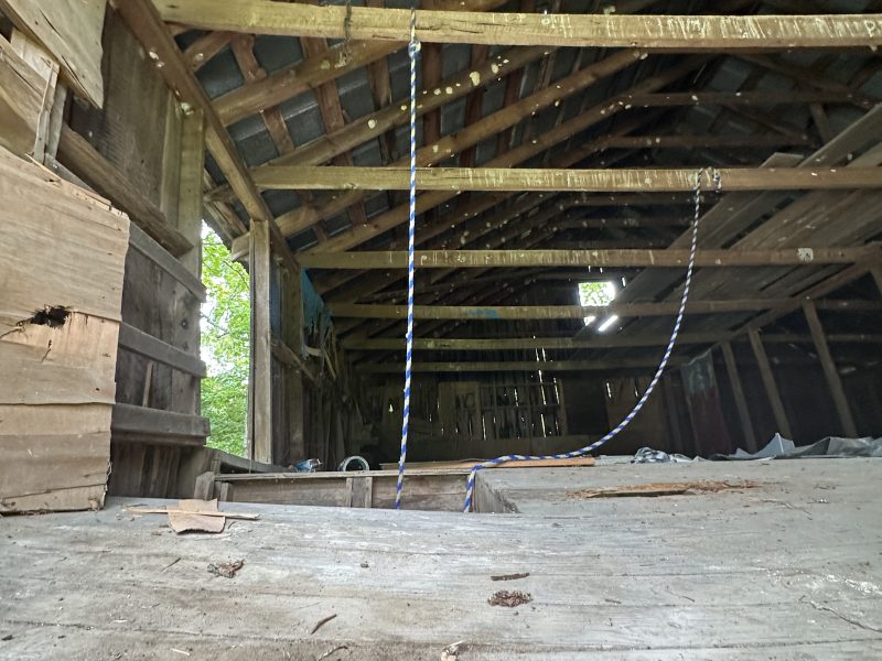 Old barn with a lot of wood in great shape