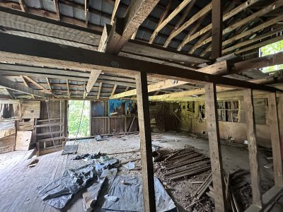 Old barn with a lot of wood in great shape