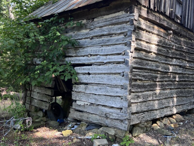 Log barn