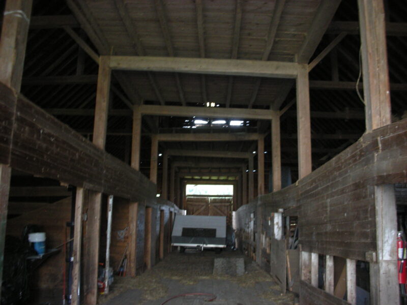 1880's post and beam barn