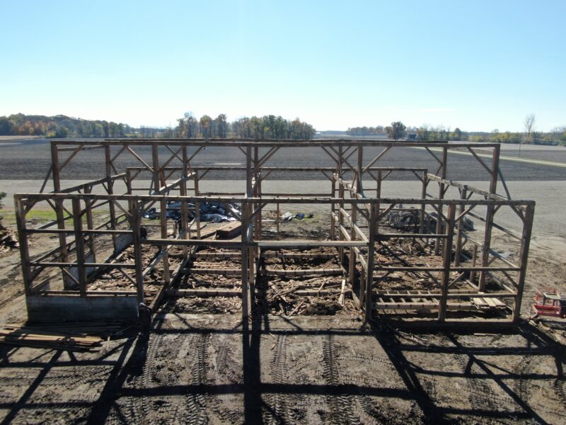 45' × 76' Timber Frame Barn