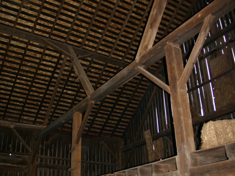 40' × 70' Circle Sawn Timber Frame Barn