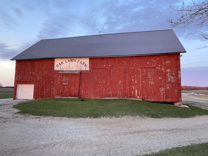 40' × 70' Circle Sawn Timber Frame Barn