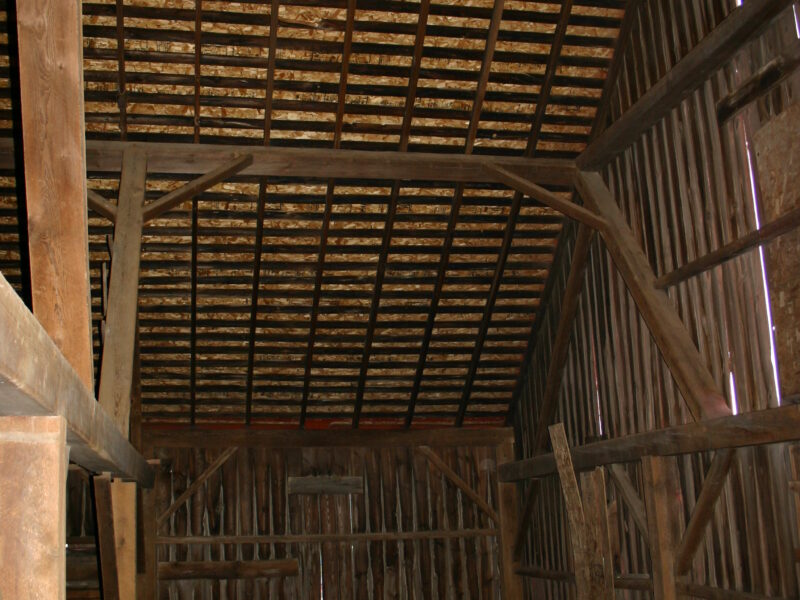 40' × 70' Circle Sawn Timber Frame Barn