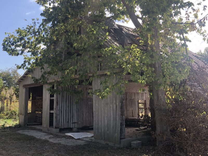 Corn Crib Style Barn