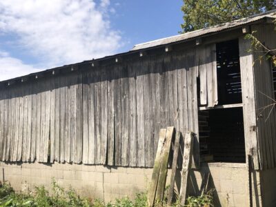 Corn Crib Style Barn