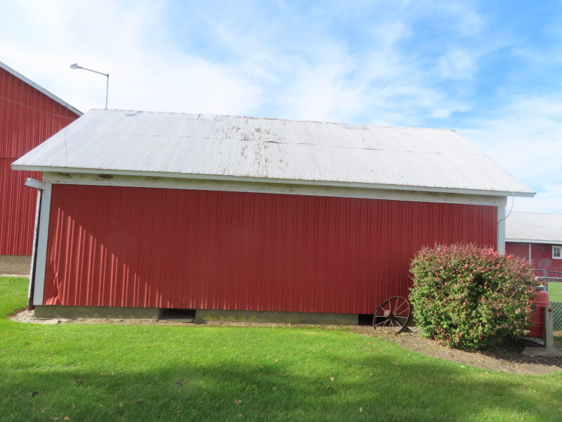 20' × 32' Hand Hewn Timber Frame Corn Crib