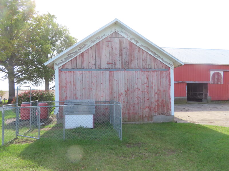 20' × 32' Hand Hewn Timber Frame Corn Crib