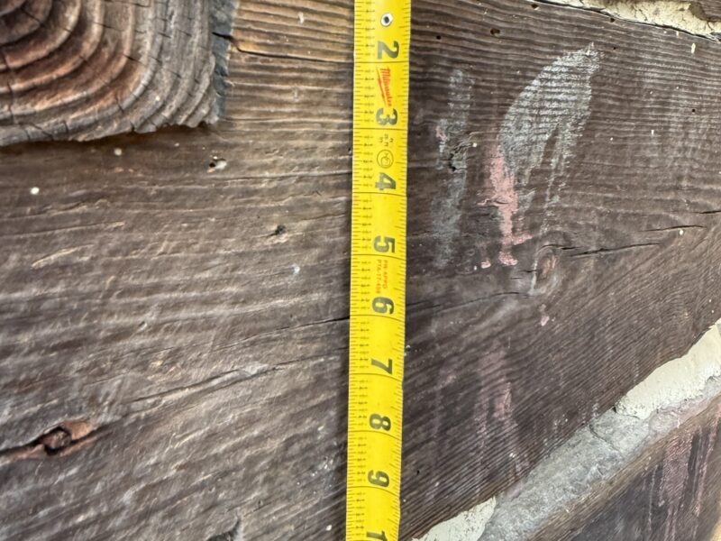 Rough Sawn Log Curing Tobacco Barn - Early to Mid 1900's