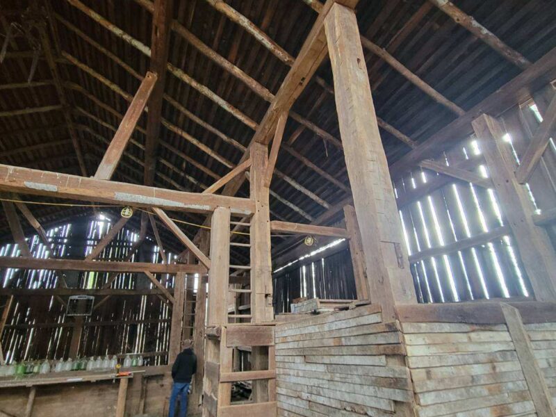 Historic Mona Barn Frame circa 1840’s